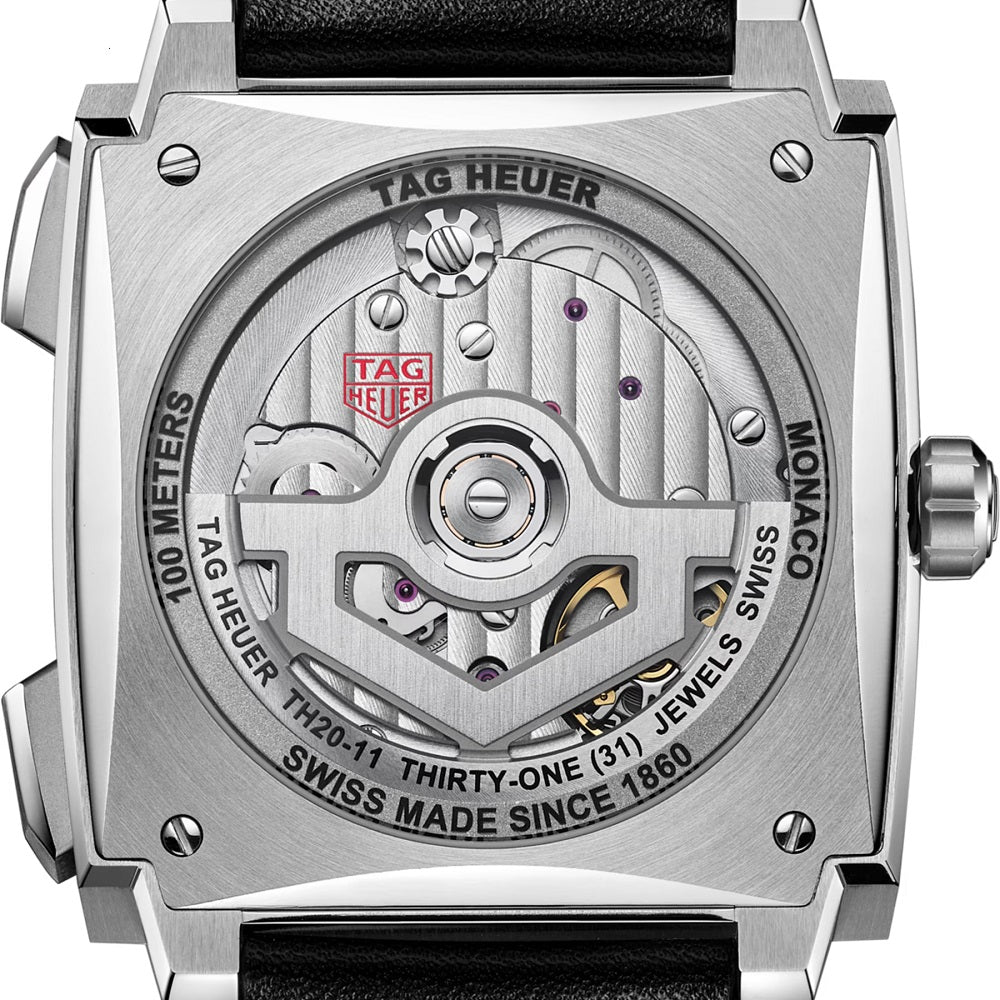 TAG Heuer Monaco Chronograph Automatic 39mm Titanium, Ref# CDW2181.FC8360, Back
