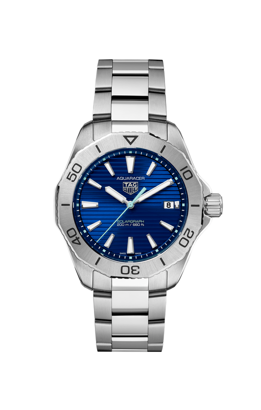 TAG Heuer Aquaracer Professional 200 Solargraph, Stainless Steel, 40mm, Ref# WBP1113.BA0000