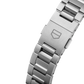 TAG Heuer Carrera Chronograph “Panda” Glassbox, Stainless Steel, 39mm, Ref# CBS2216.BA0041, Clasp