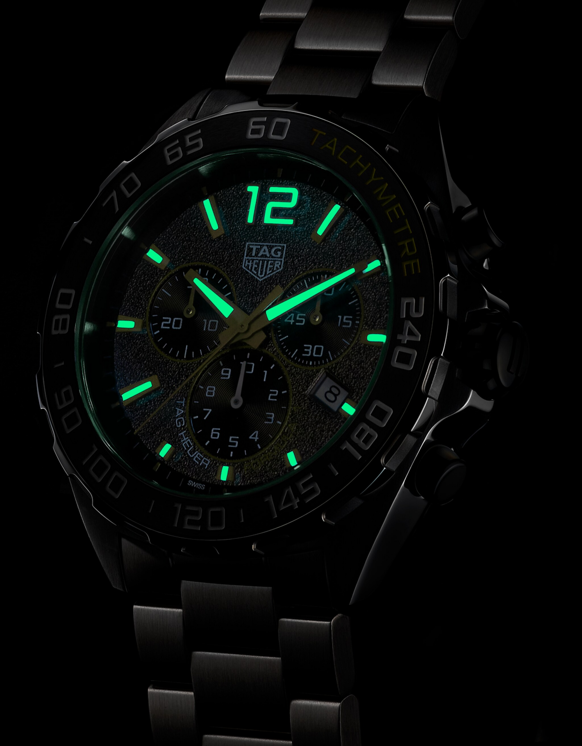 TAG Heuer Formula 1 Chronograph, Stainless Steel, 43mm, Ref# CAZ101AG.BA0842, Luminous
