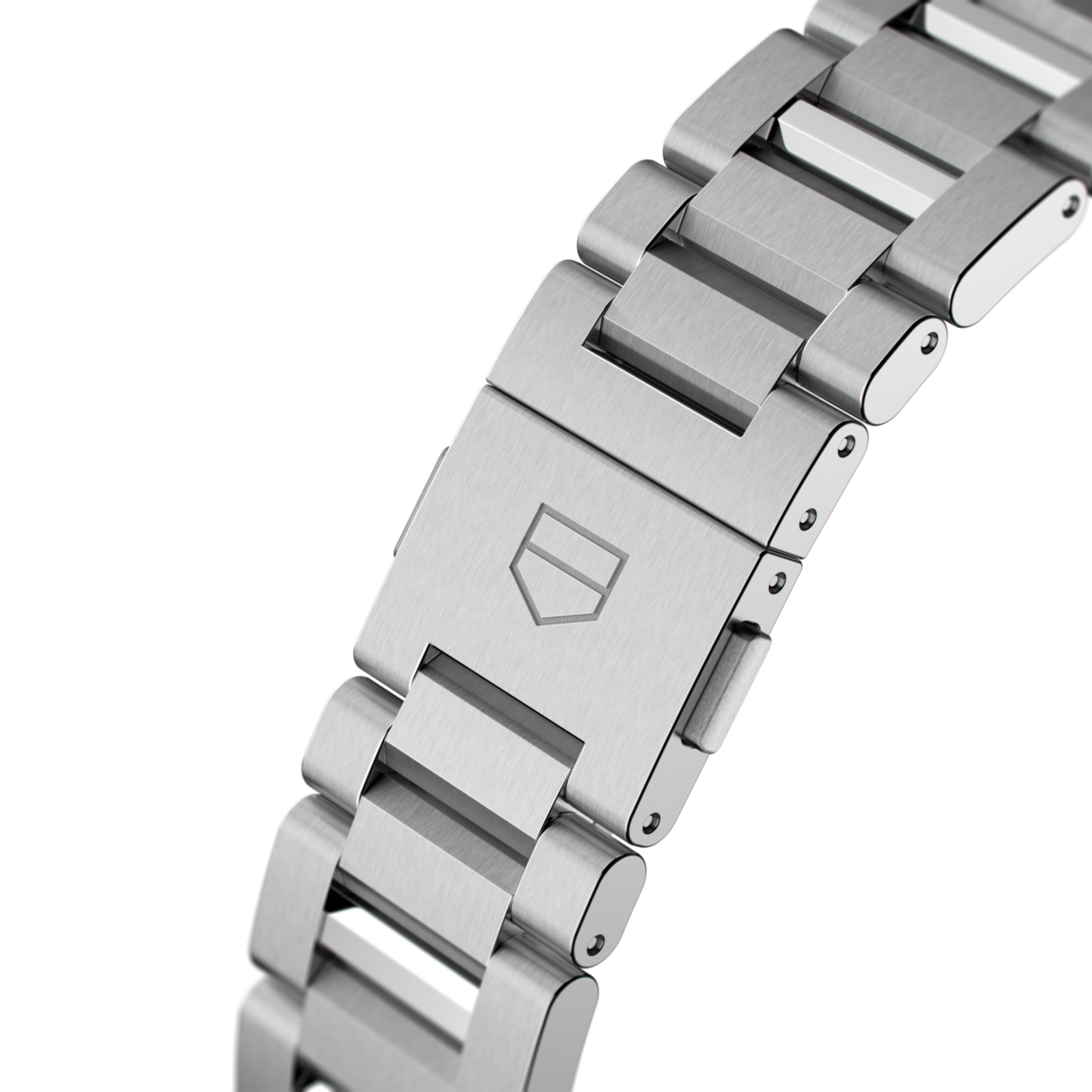 Unworn TAG Heuer Carrera Chronograph Twin-Time, Stainless Steel and Ceramic, 45mm, Ref#CBG2A1Z.BA0658, Clasp