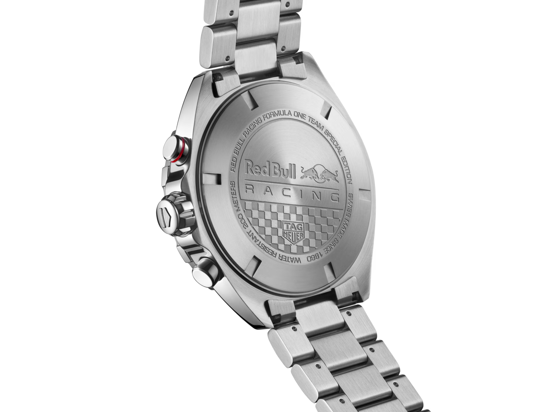Unworn TAG Heuer Formula 1 Chronograph x Red Bull Racing Special Edition, Stainless Steel, 43mm, Ref# CAZ101AL.BA0842, Back