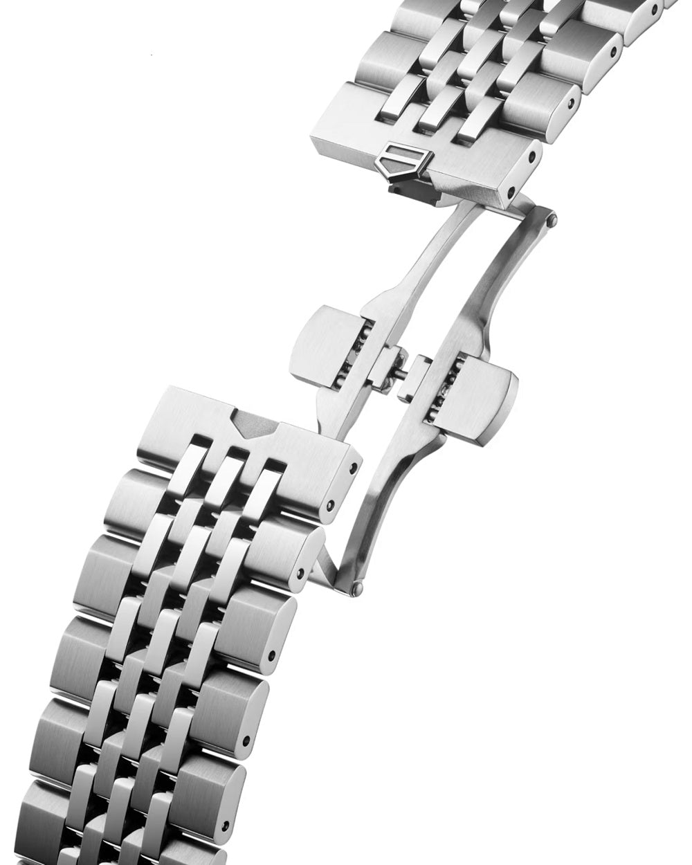 Unworn TAG Heuer Carrera Chronograph, Stainless Steel, 41mm, Ref# CBS2114.BA0053, Clasp