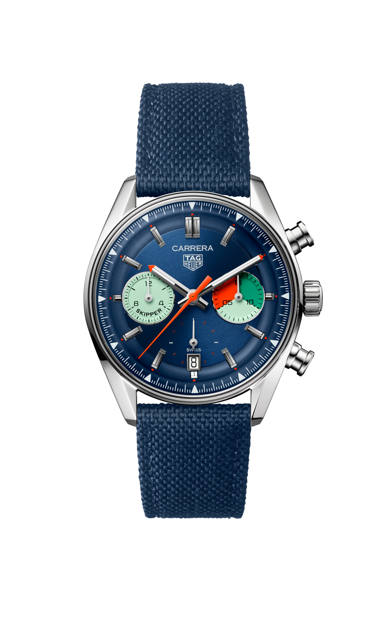 TAG Heuer Carrera Chronograph Skipper, Stainless Steel, 39mm, Ref# CBS2213.FN6002