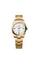 Rolex Oyster Perpetual 34, 18k Yellow Gold, 34mm, White dial, Domed Oyster, Ref# 124208-0002