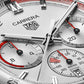 TAG Heuer Carrera Chronosprint x Porsche Special Edition, Stainless Steel, 42mm, Ref# CBS2011.FC6529, Indexes and hands