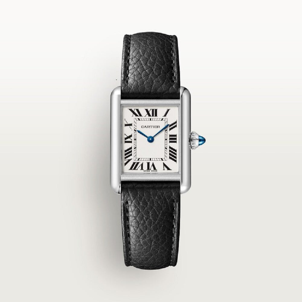 Cartier Tank Must de Cartier, Small Stainless Steel, 29.5mm x 22mm, Ref# WSTA0135