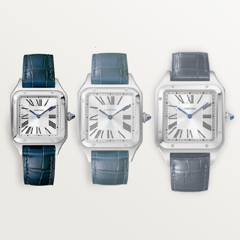 Cartier Santos-Dumont de Cartier, Stainless Steel, 38mm x 27.5mm, Ref# WSSA0086, Small watch