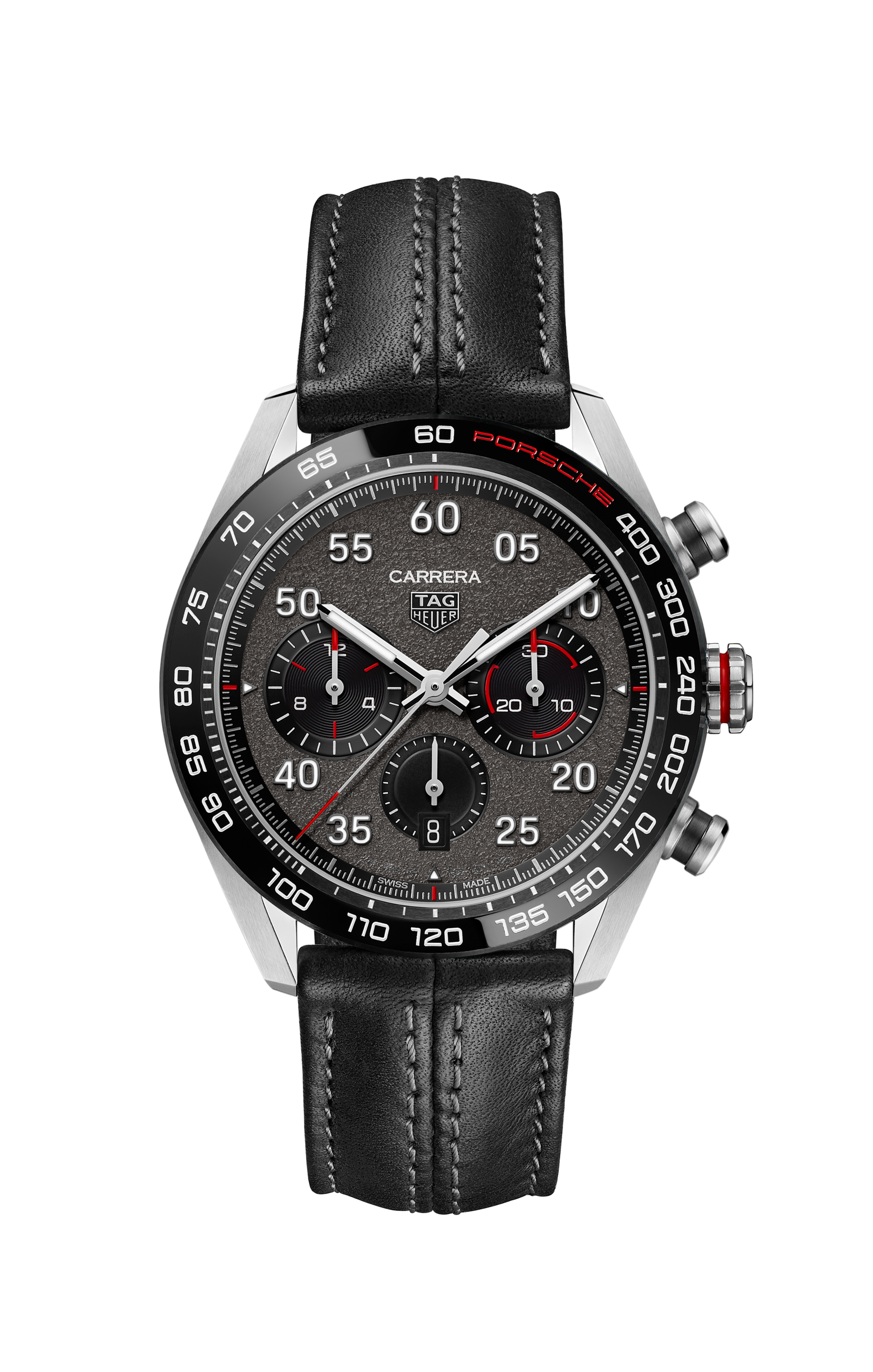 TAG Heuer Carrera Chronograph x Porsche, Stainless Steel, 44mm, Ref# CBN2A1F.FC6492