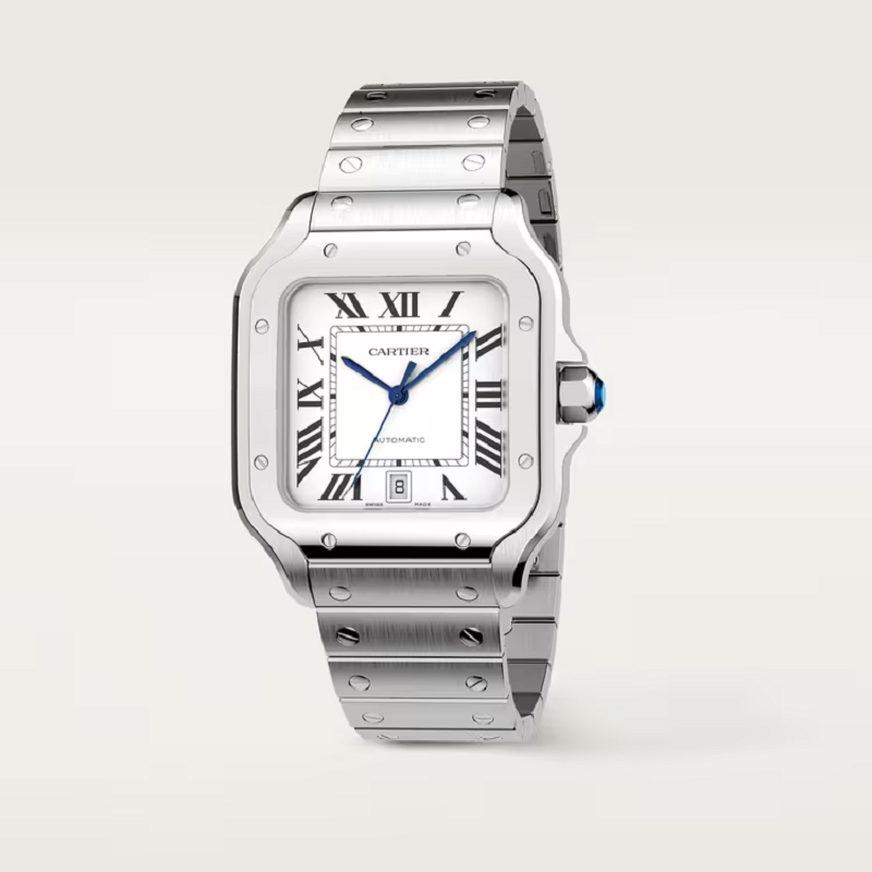 Cartier Santos de Cartier, Stainless Steel, 39.8mm, Ref# WSSA0018, Main view 1