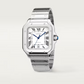 Cartier Santos de Cartier, Stainless Steel, 39.8mm, Ref# WSSA0018, Main view 1