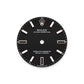 Rolex Oyster Perpetual 34, 18k Everose Gold, 34mm, Black dial, Domed Oyster, Ref# 124205-0001, Dial