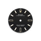 Rolex Oyster Perpetual 34, 18k Yellow Gold, 34mm, Black dial, Domed Oyster, Ref# 124208-0001, Dial