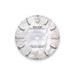 Rolex Oyster Perpetual 34, 18k Yellow Gold and Diamonds, 34mm, White Mother-of-Pearl dial, Oyster, Ref# 124248rbr-0001, Dial