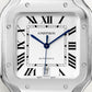 Cartier Santos de Cartier, Stainless Steel, 39.8mm, Ref# WSSA0018, Dial