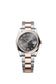 Rolex Datejust 36, Oystersteel and 18k Everose Gold, Slate set with diamonds dial, Domed Oyster, Ref# 126201-0048