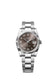 Rolex Datejust 36, Oystersteel and 18k White Gold, Dark grey set with diamonds dial, Fluted Oyster, Ref# 126234-0072
