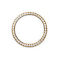 Rolex Oyster Perpetual, 18k Yellow Gold and Diamonds, 28mm, White Mother-of-Pearl dial, Oyster, Ref# 276248rbr-0002, Bezel