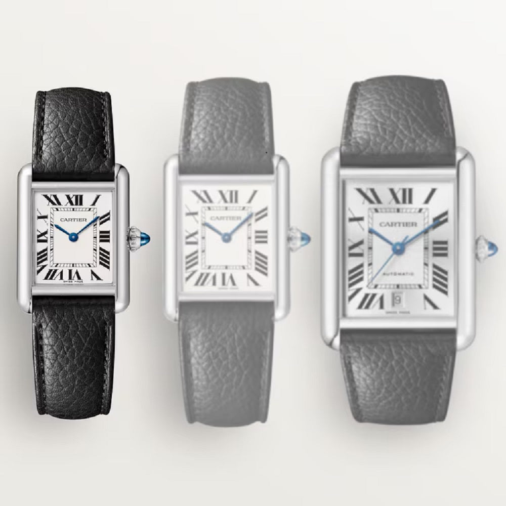 Cartier Tank Must de Cartier, Small Stainless Steel, 29.5mm x 22mm, Ref# WSTA0135, Small