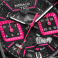 TAG Heuer Monaco Chronograph Skeleton, Black DLC Titanium, Automatic, 39mm, Ref# CBL218B.FT6236, hands and markers