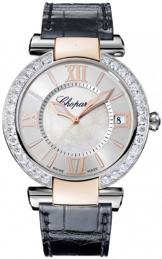 Unworn Chopard Imperiale Automatic, Stainless Steel, 18k Rose Gold and Diamonds, 40mm, Ref# 388531-6006