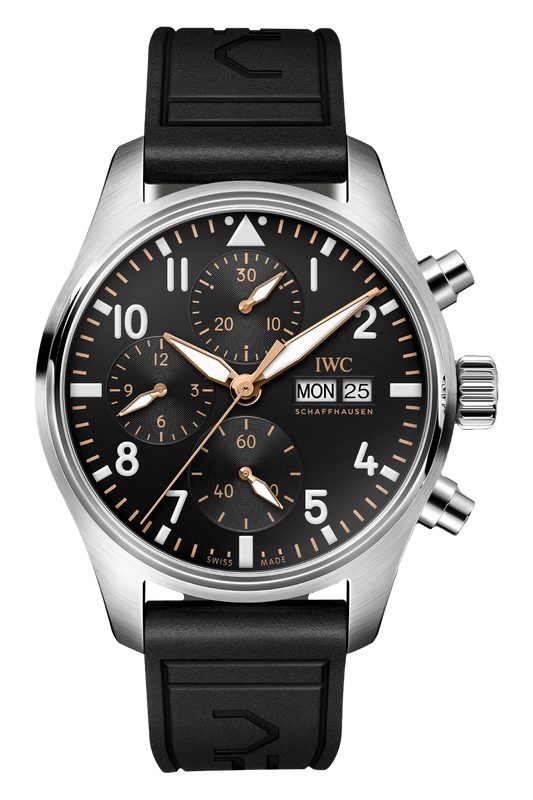 Unworn IWC Pilot’s Watch Chronograph, Stainless Steel, 43 mm, Ref# IW378009