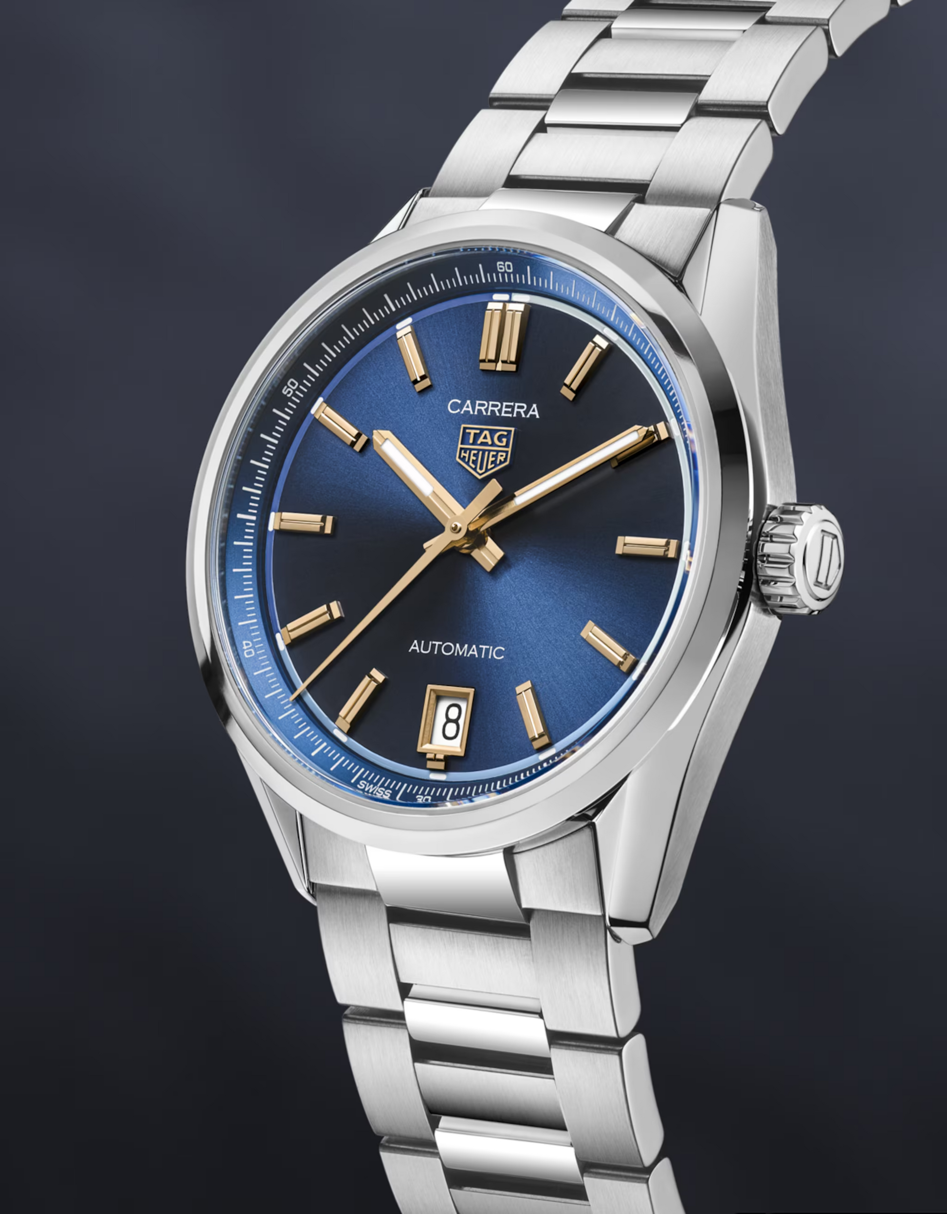 TAG Heuer Carrera Calibre 7 Date, Stainless Steel, 36mm, Ref# WBN2311.BA0001, main view