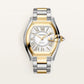 Cartier Roadster watch, Stainless Steel and 18k Yellow Gold, 47.2mm x 38.8mm, Ref# W2RD0010