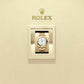 Rolex Oyster Perpetual 34, 18k Yellow Gold, 34mm, White dial, Domed Oyster, Ref# 124208-0002, Watch in box