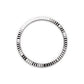Rolex Datejust 36, Oystersteel and 18k White Gold, Green ombré dial, Fluted Oyster, Ref# 126234-0060, Bezel
