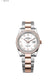 Rolex Datejust 36, Oystersteel and 18k Everose Gold, Intense white Roman dial, Diamond-set bezel Oyster, Ref# 126281rbr-0034