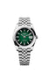 Rolex Datejust 41, Oystersteel, Green ombré dial, Smooth Jubilee, Ref# 126300-0026