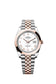 Rolex Datejust 41, Oystersteel and 18k Everose Gold, Intense White Roman dial, Smooth Jubilee, Ref# 126301-0026
