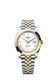 Rolex Datejust 41, Oystersteel and 18k Yellow Gold, Intense White Roman dial, Smooth Jubilee, Ref# 126303-0026
