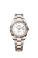Rolex Datejust 41, Oystersteel and 18k Everose Gold, Intense White Roman dial, Fluted Oyster, Ref# 126331-0025