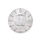 Rolex Oyster Perpetual 34, 18k Everose Gold and Diamonds, 34mm, White Mother-of-Pearl dial, Oyster, Ref# 124245rbr-0002, Dial