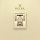 Rolex Oyster Perpetual 34, 18k Yellow Gold and Diamonds, 34mm, White Mother-of-Pearl dial, Oyster, Ref# 124248rbr-0001, Watch in box