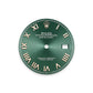 Rolex Datejust 36, Oystersteel and 18k Everose Gold, Mint green Roman dial, Domed Jubilee, Ref# 126201-0051, Dial