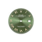 Rolex Datejust 36, Oystersteel and 18k Yellow Gold, Olive green Roman sunray dial, Domed Jubilee, Ref# 126203-0053, Dial
