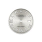 Rolex Datejust 36, Oystersteel and 18k White Gold, Silver set with diamonds dial, Fluted Oyster, Ref# 126234-0068, Dial