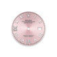 Rolex Datejust 36, Oystersteel and 18k White Gold, Pink set with diamonds dial, Diamond-set bezel Oyster, Ref# 126284rbr-0058, Dial