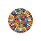 Rolex Oyster Perpetual 41, Oystersteel, 41mm, Multicoloured Jubilee motif dial, Domed Oyster, Ref# 134300-0010, Dial