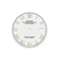 Rolex Datejust 36, Oystersteel and 18k Yellow Gold, Intense White Roman dial, Fluted Oyster, Ref# 126233-0048, Dial