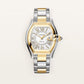 Cartier Roadster watch, Stainless Steel and 18k Yellow Gold, 42.5mm x 34.92mm, Ref# W2RD0009