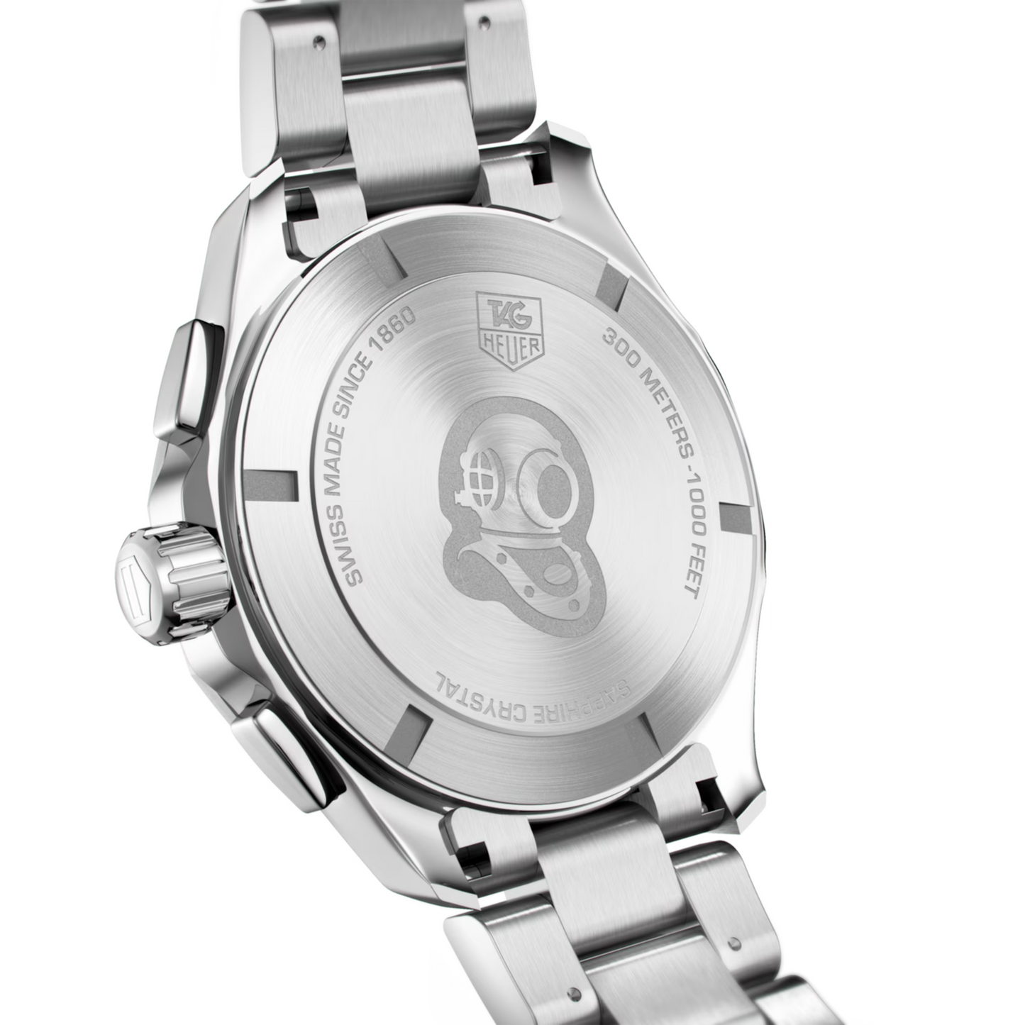 TAG Heuer Aquaracer Chronograph, 43mm, Stainless Steel, Ref# CAY1110.BA0927, Back