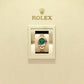 Rolex Oyster Perpetual, 18k Yellow Gold, 28mm, Green dial, Domed Oyster, Ref# 276208-0002, Watch in box
