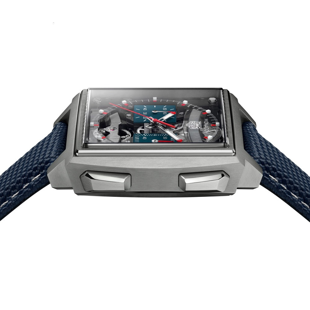 TAG Heuer Monaco Evergraph Automatic 40mm Titanium, Ref# CEW5181.FT8123, Side