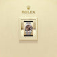 Rolex Datejust 36, Oystersteel and 18k Everose Gold, Chocolate sunray set with 10 diamonds dial, Domed Jubilee, Ref# 126201-0053, Watch in box