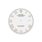 Rolex Datejust 41, Oystersteel and 18k Everose Gold, Intense White Roman dial, Fluted Jubilee, Ref# 126331-0026, Dial