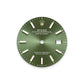 Rolex Datejust 36, Oystersteel and 18k Yellow Gold, Olive green sunray dial, Fluted Oyster, Ref# 126233-0058, Dial